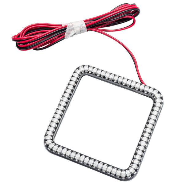 ORACLE LIGHTING 3in Off Road LED Light Square w/Halo Amber 5776-005
