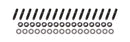 OPTITORQUE TECHNOLOGIES LLC BBC Header Stud Kit 3/8 x 1.670 OAL 10555