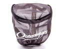 OUTERWEARS Pre-Filter Black 3.5in Dia x 4in L w/Top Black 10-1052-01