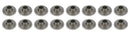 PAC RACING SPRINGS 1.475 Pacaloy Valve Spring Retainers - 10 Dg PAC-R615-16