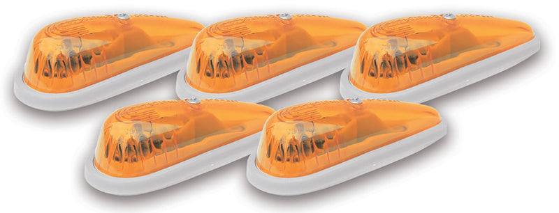 PACER PERFORMANCE LED Amber Teardrop 5 Light Kit 20-206
