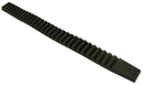 PACER PERFORMANCE Heavy Duty Bumper Guards 28-1/2in Long Black Pair 25-500