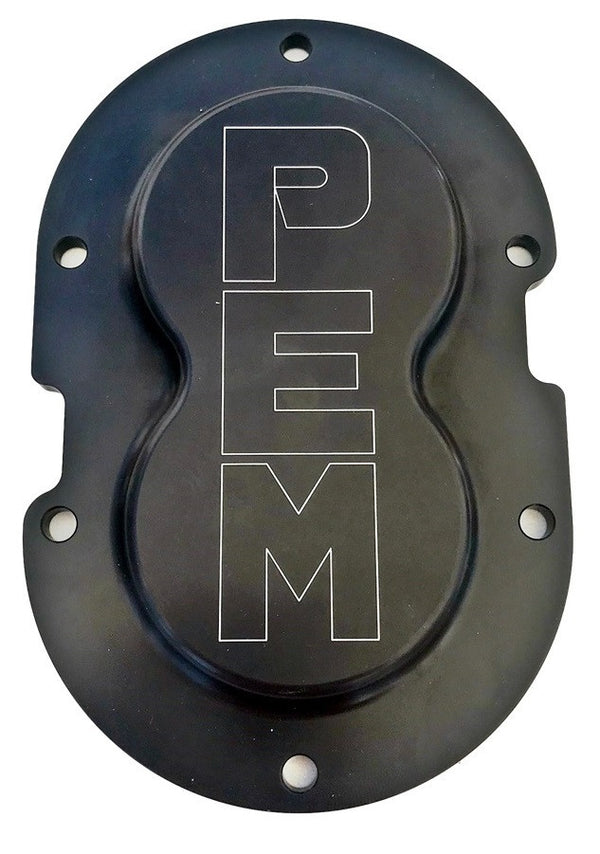 PEM Rear Cover Billet Big Bearing 6 Bolt QCC0040BBB6B-K