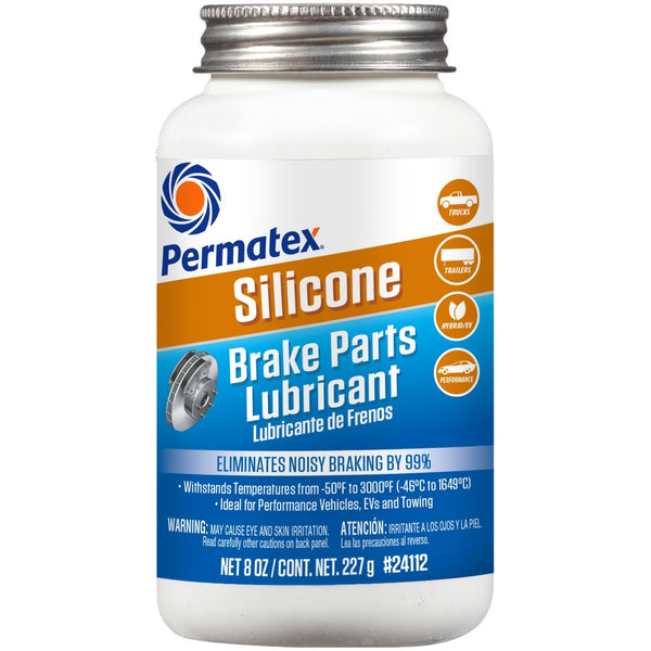 PERMATEX Silicone Brake Lube 8 Ounce 24112