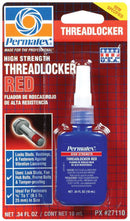 PERMATEX Threadlocker Red High Strengh 10ml. 27110
