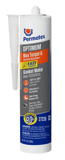 PERMATEX Optimum Grey RTV 12 Oz Silicone Cartridge 27236