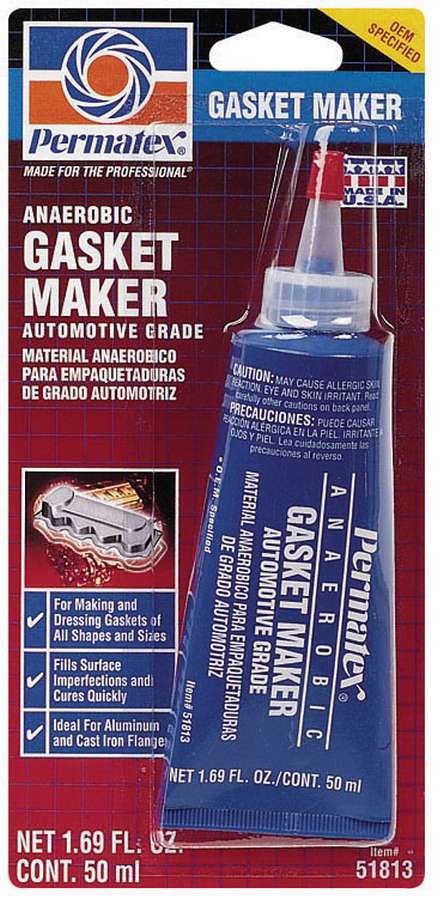 PERMATEX 50 ML Anaerobic Gasket Maker 51813