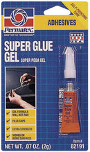 PERMATEX Super Glue Gel 2 Grams 82191