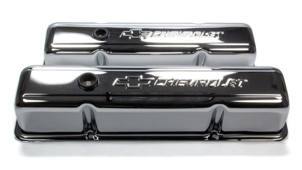 PROFORM SBC Chrome Bowtie V/C's - Tall w/o Baffle 141-101