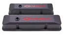 PROFORM SBC Blk Crinkle Die Cast V/C's - Tall w/Baffle 141-116