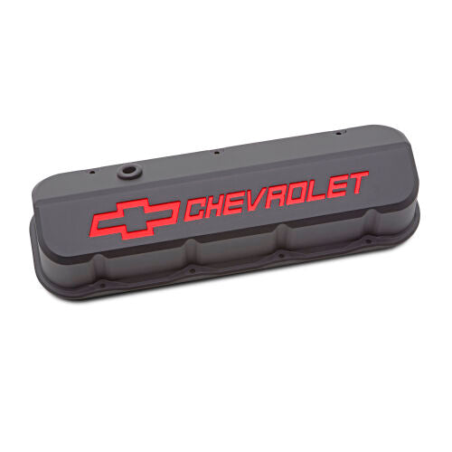 PROFORM Slant Edge Valve Covers BBC Black Crinkle 141-876