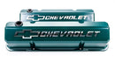 PROFORM SBC Slant Edge V/C's - Die Cast - Green 141-933