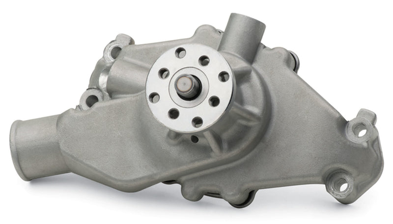 PROFORM SBC Aluminum Water Pump Short Satin Finish 68245
