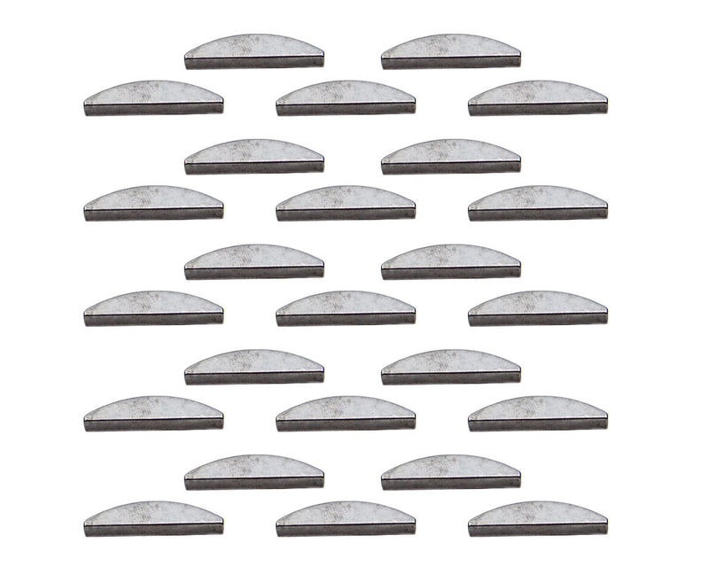 PIONEER Woodruff Keys 25pk 3/16 x 1-7/16 in PK-131-25