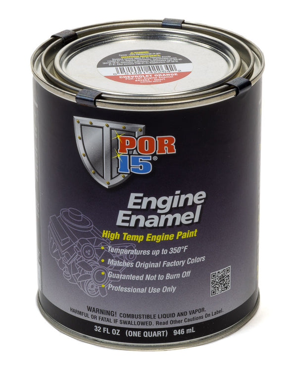 POR-15 Engine Enamel Chevy Oran ge Quart 42264