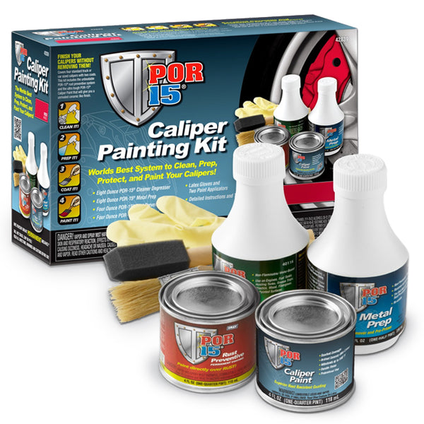POR-15 Brake Caliper Painting Kit Black 42639