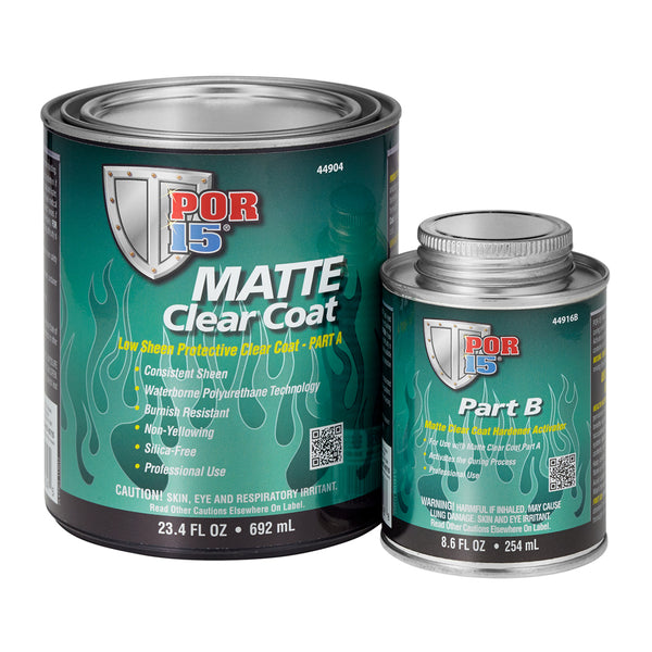 POR-15 Matte Clear Coat Quart 44904