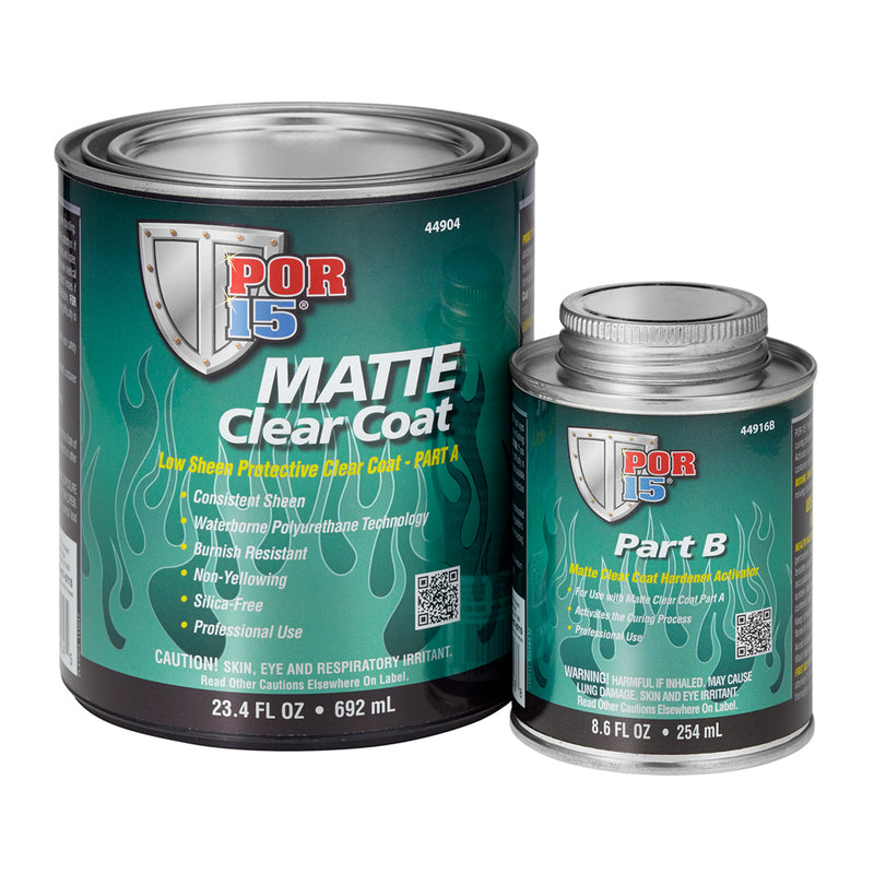 POR-15 Matte Clear Coat Quart 44904