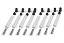 PERTRONIX IGNITION Ceramic Spark Plug Boot Kit Straight 8pk White 8502HT-8