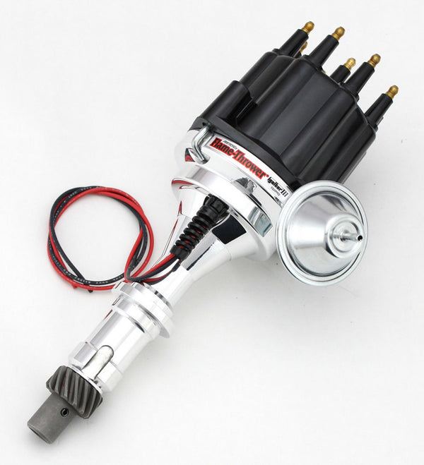 PERTRONIX IGNITION Dist Billet I3 Pontiac V8 w/Black Male Cap D7120710
