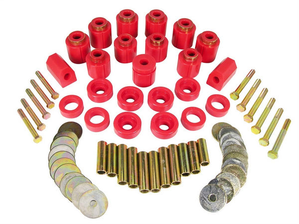 PROTHANE Jeep YJ 1in Body Lift Kit 1-113