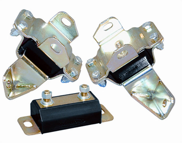PROTHANE Black Ford Motor/Trans Mount Kit 6-1904-BL