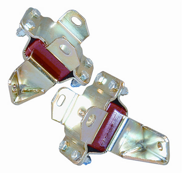 PROTHANE Red Mustang Motor Mounts 6-503
