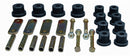PROTHANE 67-81 Camaro Spring And Shackle Bushing Kit 7-1050BL