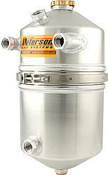 PETERSON FLUID Dry Sump Tank 4 Gal 41122