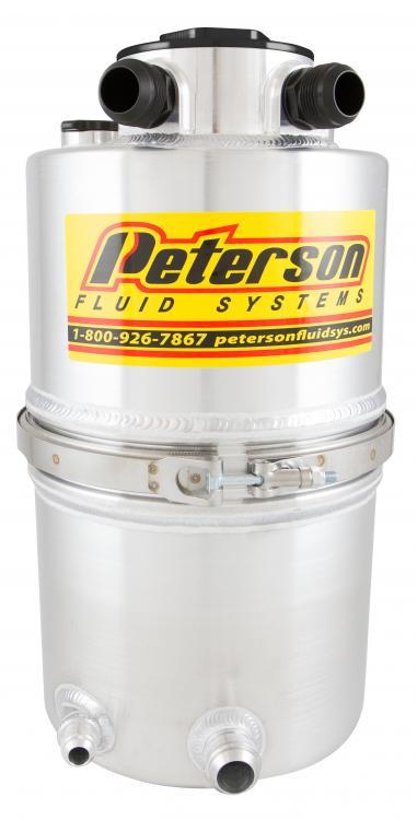 PETERSON FLUID Dry Sump Tank DLM 5 Gal. With Filter 2600010