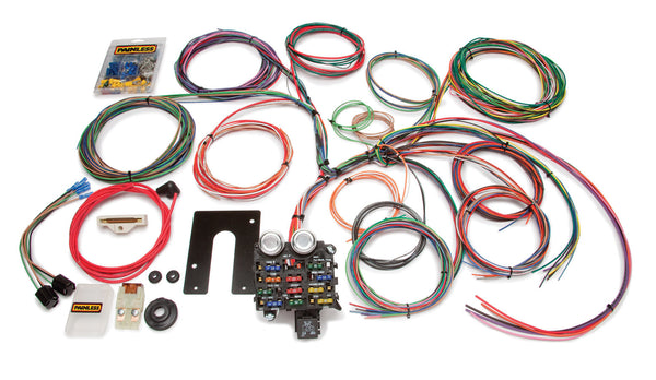 PAINLESS WIRING Wiring Harness CJ2-5Jeep w/Thru Firewall Grommet 10105