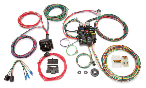 PAINLESS WIRING Wiring Harness CJ6 7Jeep w/Keyed Column&Bulkhead 10106