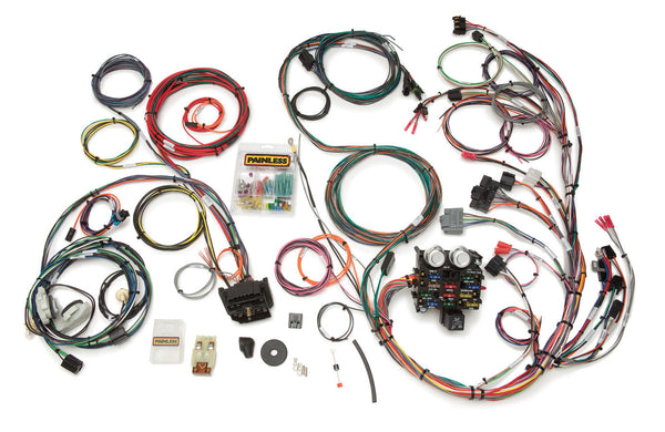 PAINLESS WIRING 87-91 Jeep YJ Chassis Harness 23 Circuits 10111