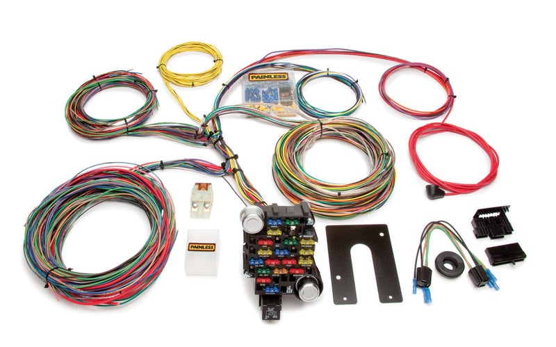 PAINLESS WIRING 28 Circuit Non Gm Column 10202