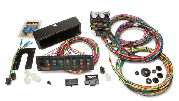 PAINLESS WIRING 21 Circuit Drag Race Wiring Kit 50003
