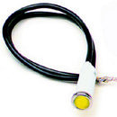 PAINLESS WIRING 5/16in Amber Dash Light 80203