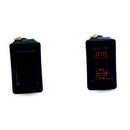 PAINLESS WIRING Black Rocker Switch w/o Lights 80400