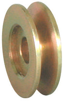 POWERMASTER Pulley 1-V Yellow Zinc 2-3/8in OD 111
