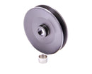 POWERMASTER 4in Dia Deep V-Belt Alt Pulley Billet Aluminum 182
