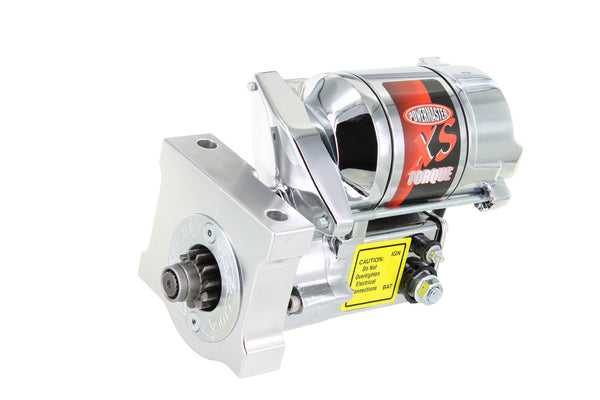 POWERMASTER XS Torque Starter GM LS Chrome Finish 19509