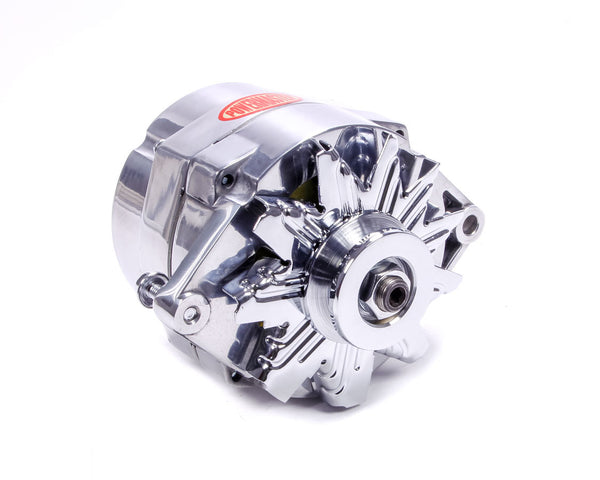POWERMASTER Polished 100 amp Delco Alternator 27294