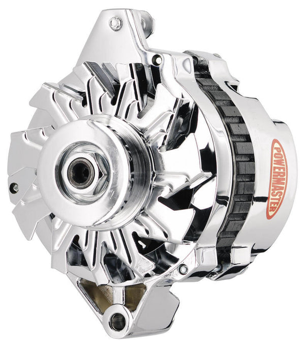 POWERMASTER CS130 GM 140amp Chrome Alternator 378021