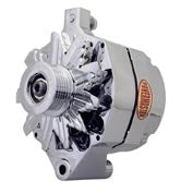 POWERMASTER Ford 100 Amp Chrome Alternator 8-37100