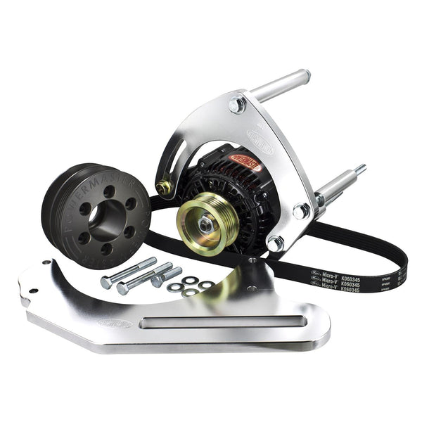 POWERMASTER Drag Race Pro Series Alternator Kit - BBC 8-780