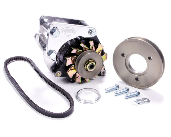 POWERMASTER BBC Snug Mount 100 Amp Alternator Kit 8-882