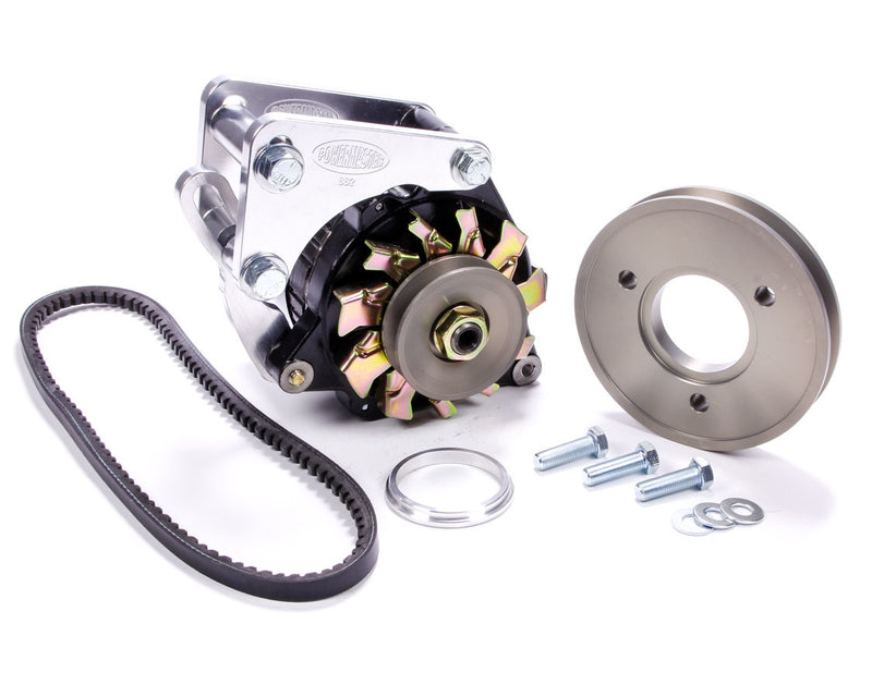 POWERMASTER BBC Snug Mount 100 Amp Alternator Kit 8-882