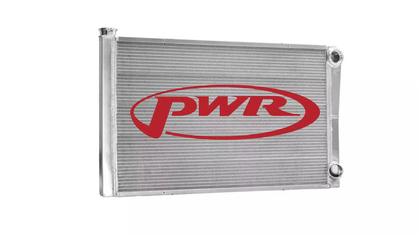 PWR NORTH AMERICA Radiator 19 x 31 Double Pass Low Outlet Open 902-31190