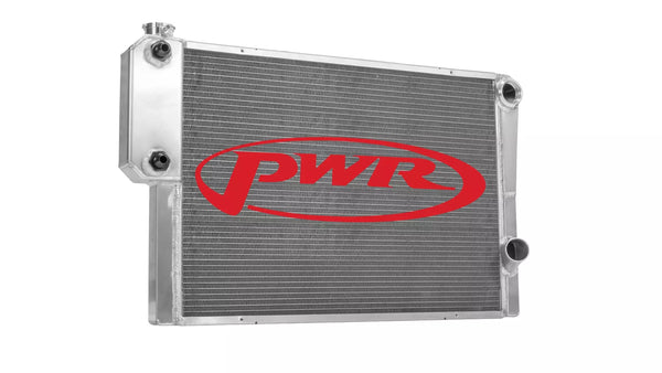 PWR NORTH AMERICA Radiator 19 x 30 Double Pass w/Exchanger Open 905-30191