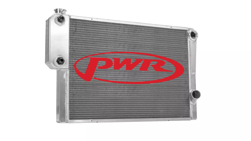 PWR NORTH AMERICA Radiator 19 x 30 Double Pass w/Exchanger Open 905-30191