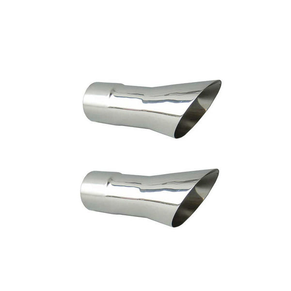 PYPES PERFORMANCE EXHAUST 68-72 2.5in Olds 442 Trumpet Exhaust Tips EVT34